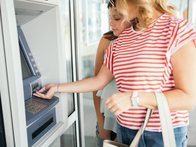 People at ATM. Picture: Istock