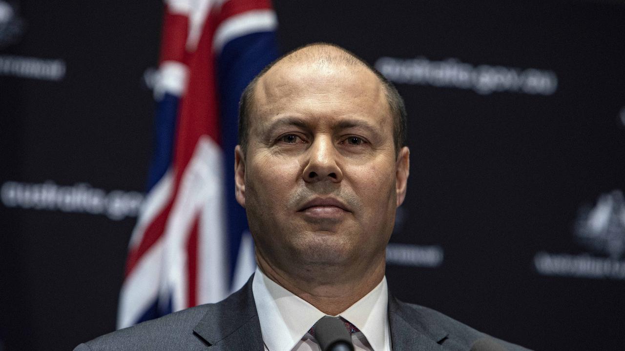 Treasurer Josh Frydenberg revealed the huge deficit on Friday.