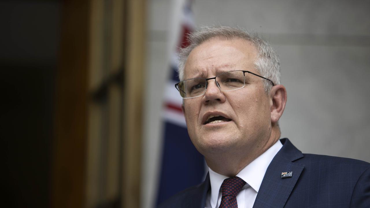 Prime Minister Scott Morrison faces a fight next year over industrial relations. Picture: NCA NewsWire/Gary Ramage