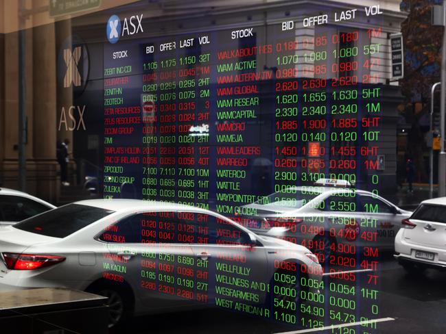 SYDNEY, AUSTRALIA - NewsWire Photos June 3, 2021: The opening of the ASX this morning with a mix of red and green on the board. Picture: NCA NewsWire / David Swift