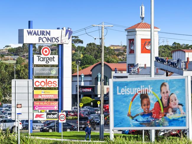 Waurn Ponds Shopping Centre and Leisurelink.