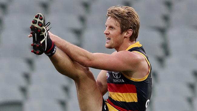 Rory Sloane in action in round one. Picture: Sarah Reed