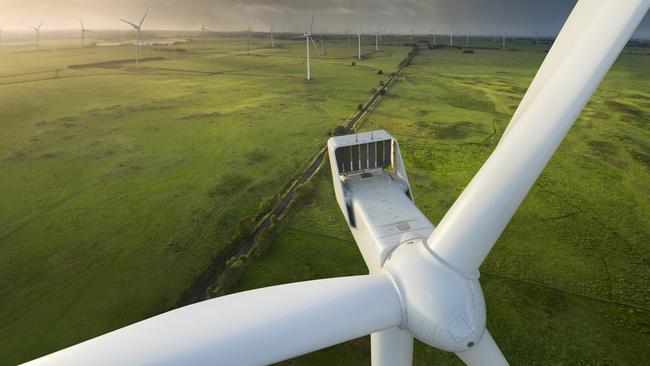 Wind farms work by converting the wind’s energy into electricity, which then makes its way to the grid.