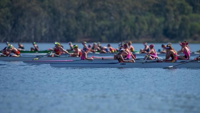 2024 Brisbane Schoolgirl Rowing Association Championship. Photos by Stephen Archer.