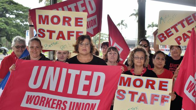 United Workers Union national secretary Tim Kennedy says there is widespread anger among delegates. Picture: Cameron Bates