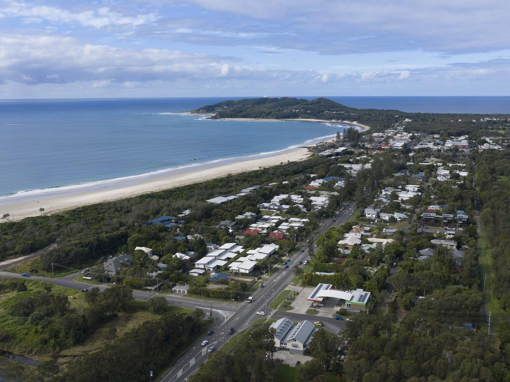 The real estate market in many regional areas, such as Byron Bay, is booming. Picture: AFP