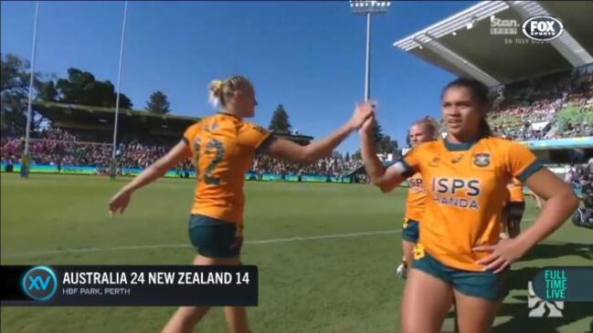 Aussie women cruise past NZ in quarters