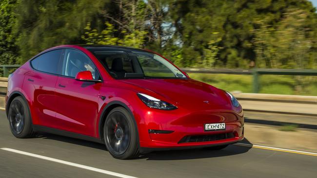 The Tesla Model Y was the sixth best selling vehicle in Australia in 2023. Photo: Mark Bean.
