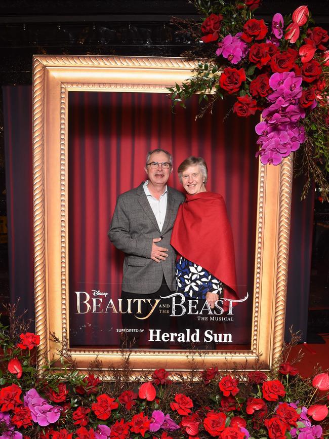 Opening night: Beauty and The Beast at Her Majestys Theatre, Melbourne. Picture: Josie Hayden