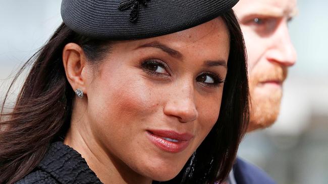 Meghan is settling into royal life, but it’s taking time. Picture: AFP/Adrian Dennis