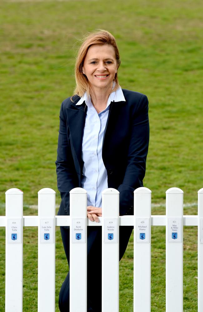 Sturt CEO Sue Dewing at Unley Oval. Picture: Sam Wundke