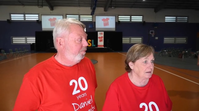 Bruce and Denise Morcombe at the launch of Australia's Biggest Child Safety Lesson