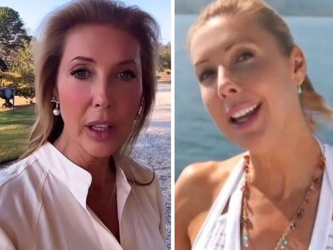 TV star Catriona Rowntree’s furious spray