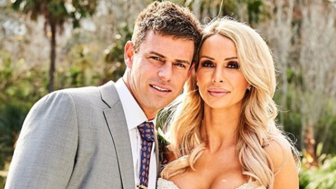 Michael Goonan is paired with law graduate Stacey Hampton. Picture: Instagram