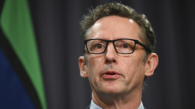 Federal Assistant Treasurer Stephen Jones. Picture: Martin Ollman