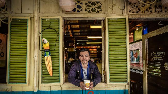 Aaron Ratanatray at Sunnys Shop in Prospect. Photo: AAP/Roy Vandervegt