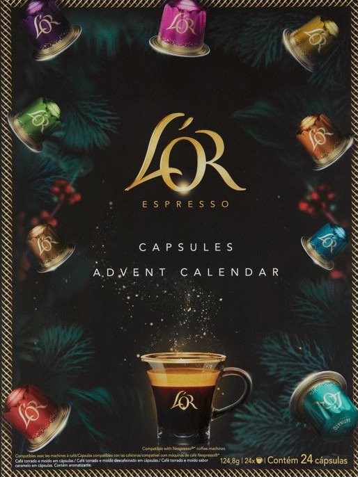 Coffee lovers will enjoy the L'Or advent calendar. Picture: Supplied