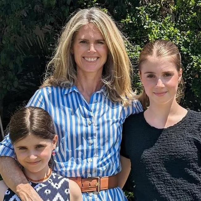 Emma said it was difficult to explain her illness to her two daughters. Picture: Daily Mail