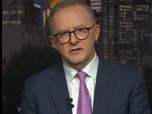 Opposition leader Anthony Albanese has hit back at criticisms of his performance during the election in a heated live interview. Image: ABC