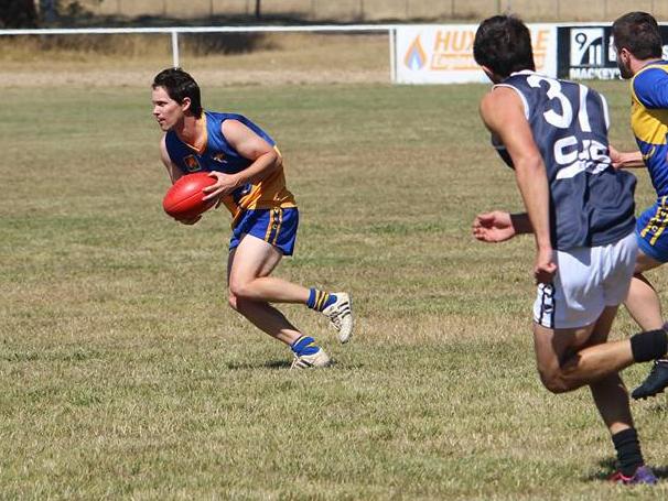 John Arnott in action for Wesley Vale Football Club. Picture: SUPPLIED