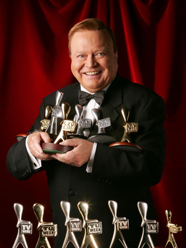 Bert Newton, four-time winner of the Gold Logie.