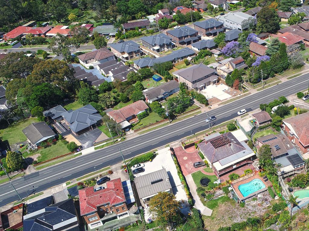 Land sales where the homeowners have subdivided off their pools. The prices range from $1m-$3m. NSW real estate.