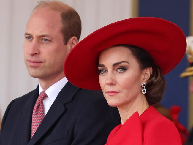 Prince William has been a source of comfort to his wife. Picture: Getty Images