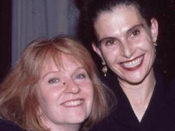 Jan Chapman (L) with Janet Patterson