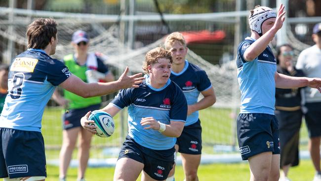 Albert Alcock in the NSW Waratahs Gen Blue U19 match.