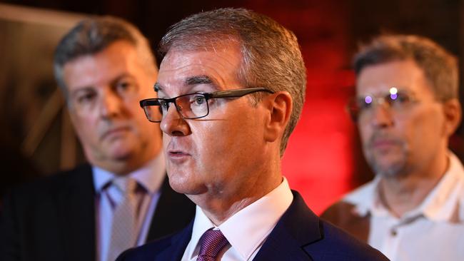 NSW Opposition Leader Michael Daley said residents are telling him they’re afraid of going into the building. Picture: AAP Image/Joel Carrett