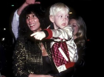 Cher with her son, Elijah Blue Allmann. Picture: Supplied