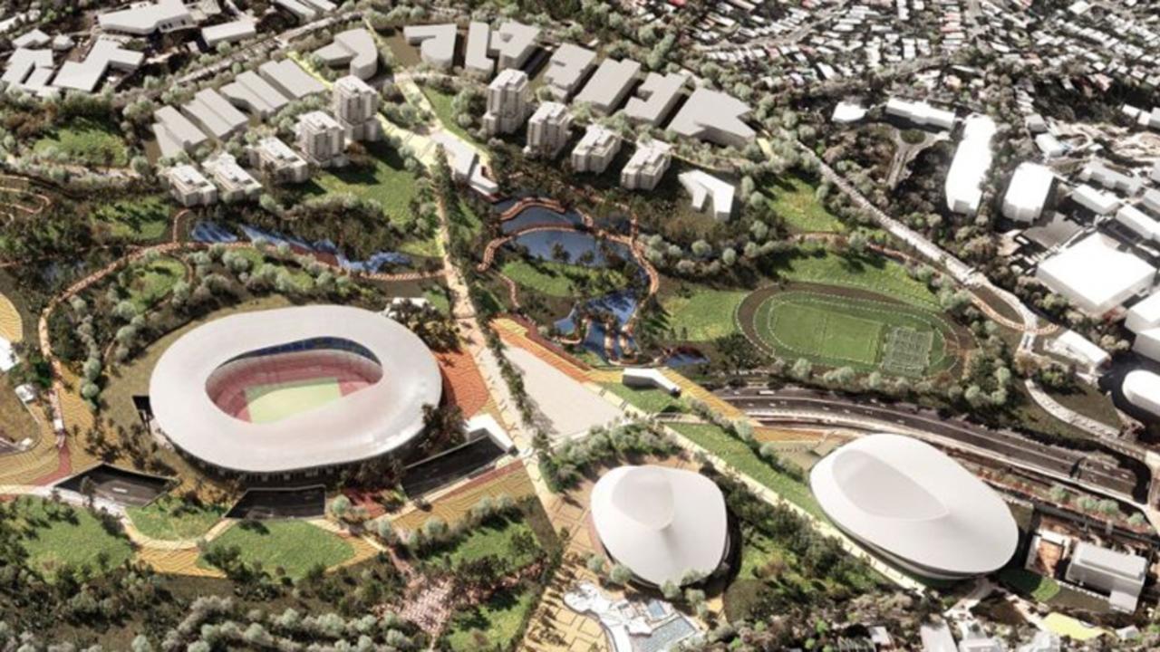 Archipelago Architects Brisbane Bold 2032 Olympic Park concept designs for Victoria Park Picture Archipelago Architects