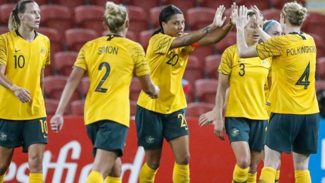 Sam Kerr got on the scoresheet after drawing a blank against the Kiwis