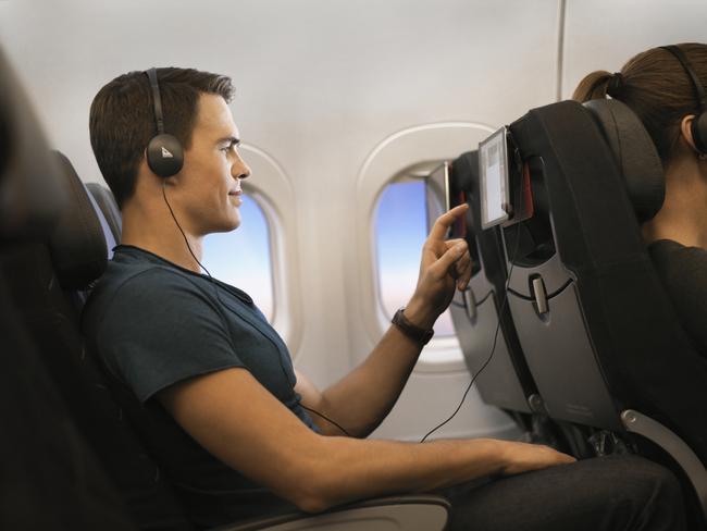 It’s the day music has died, on Qantas. Picture: Qantas