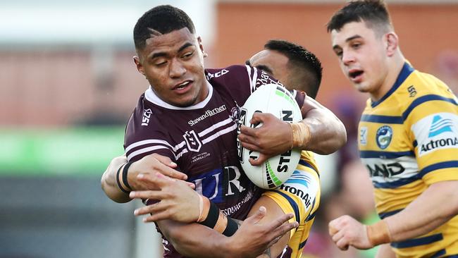 Manase Fainu is on Trent Barrett’s radar to join the Bulldogs next season. Picture: AAP