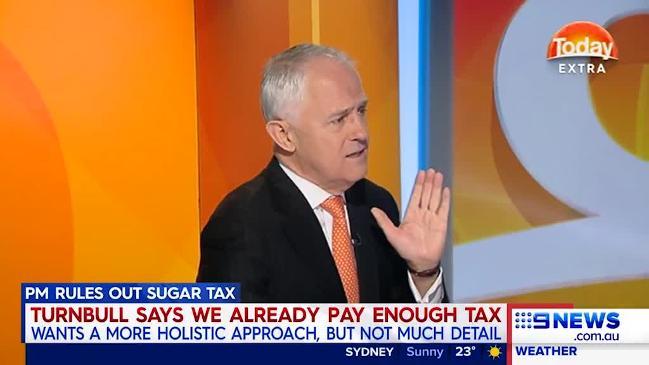 Turnbull says 'no' to Sugar Tax