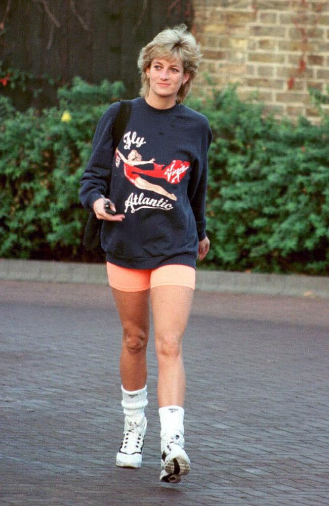 Diana’s sweatshirt is now up for grabs, set to fetch upward of $61,400. Picture: Anwar Hussein/WireImage