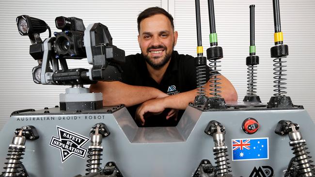 Brisbane technology company Australian Droid and Robot helped save an entire town in the US from economic collapse by helping reopen a shuttered mine, Engineer Andrea Preller.