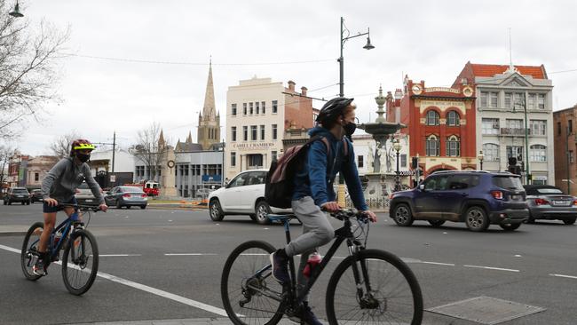 Bendigo could have its restrictions eased as early as next week. Picture: NCA NewsWire / David Crosling