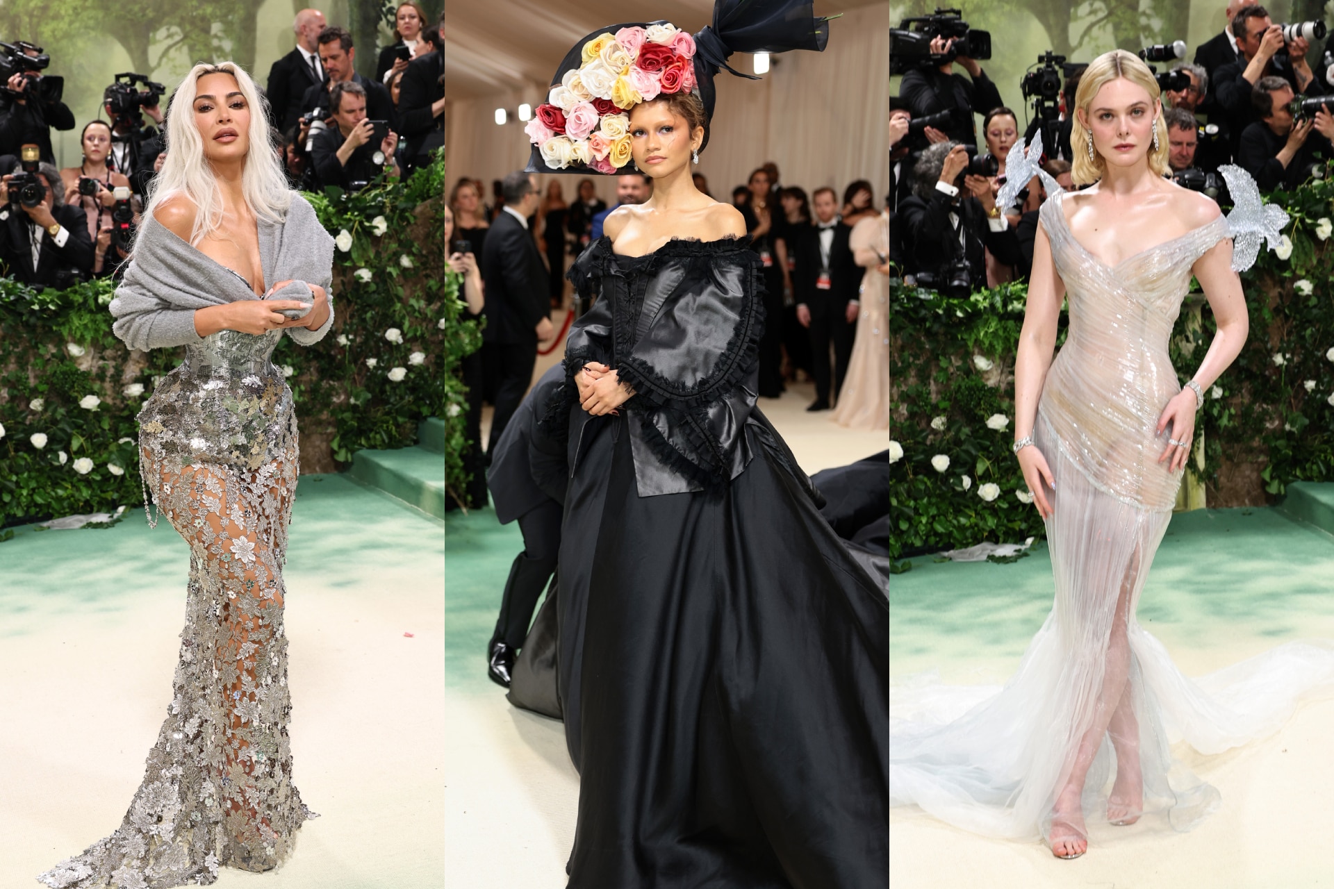 Met Gala 2024 Red Carpet: See Every Celebrity Fashion Look Live - Vogue  Australia