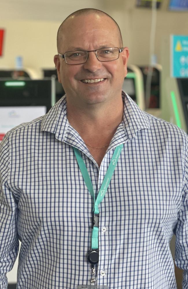 Mackay Airport head of operations Adrian Miles announced an 