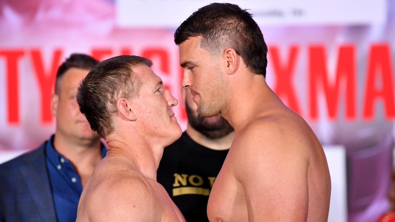 Paul Gallen fears for Darcy Lussick’s safety. Picture: No Limit Boxing/Gregg Porteous