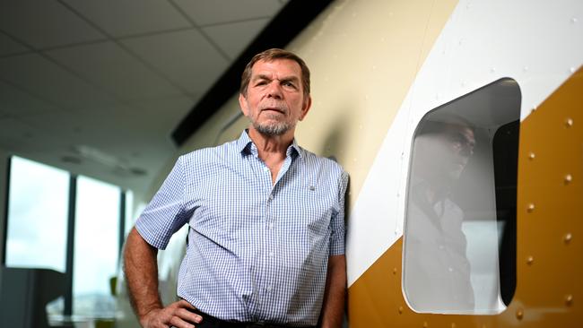 Flight Centre managing director Graham Turner at the company's South Bank headquarters. Picture: NCA NewsWire/Dan Peled