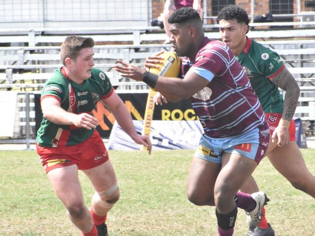 The CQ Capras downed Wynnum Manly Seagulls in week one of the Hastings Deering Colts finals series.