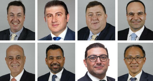 Councillors who voted for Mark Stapleton: Andrew Jefferies, Benjamin Barrak, Bill Tyrrell, Martin Zaiter, Pierre Esber, Sameer Pandey, Steven Issa and Paul Han