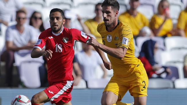 The Socceroo has kept the details of his departure to himself. (AP Photo/Hassan Ammar)