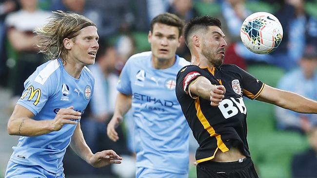 Melbourne City’s defence had no answer for Fornaroli.