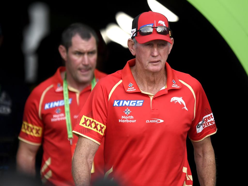 Wayne Bennett hasn’t ruled out a Rabbitohs return or a new venture with the next NRL expansion side. Picture: NRL