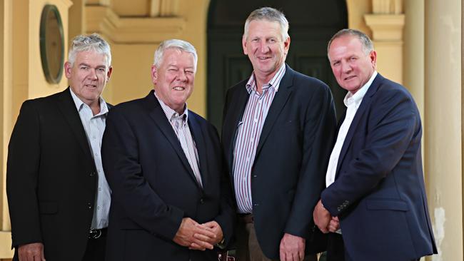 Neill, John, Denis and Joe Wagner have an estimated net worth of $1.01bn. Picture: Annette Dew