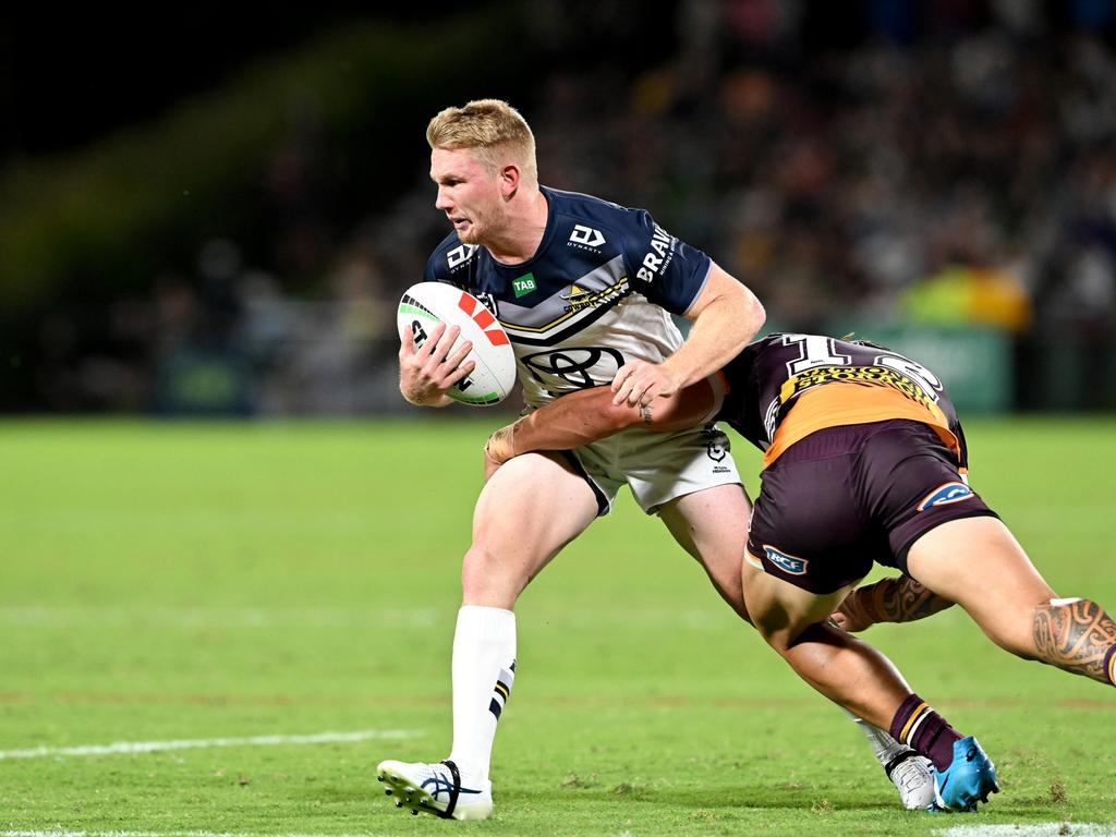 Tom Dearden and the Cowboys are back to torment the Broncos. Picture: Getty Images